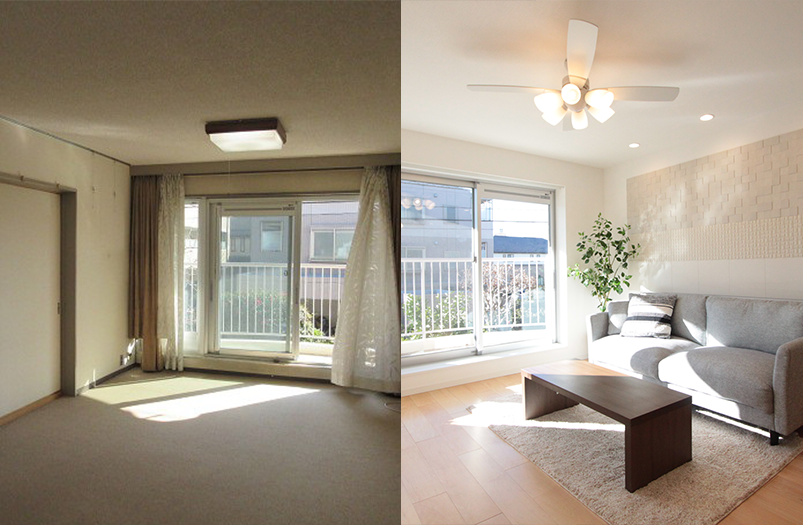 Before After